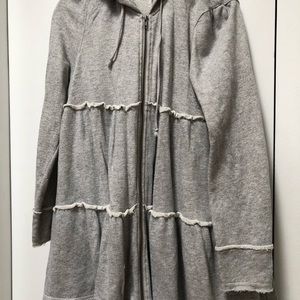 Free People Zip Up Sweater